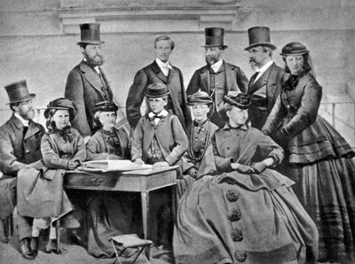 Francia császári család, 1866 alkotó: Unbekannt