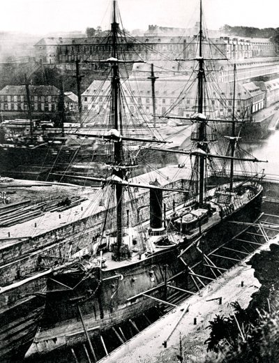Francia fregatt, lArmide, 1867 alkotó: Unbekannt