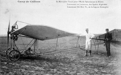 Francia monoplán, Biskra, Algéria, c1911 alkotó: Unbekannt