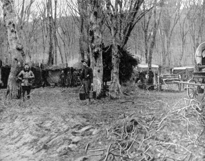 Francia pihenő és népkonyha a sorok mögött, I. világháború, 1915 alkotó: Unbekannt