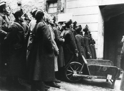 Francia katonák egy hadsereg mozijában, Franciaország, 1940 alkotó: Unbekannt