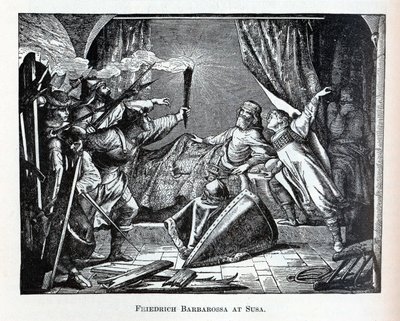 Friedrich Barbarossa Susában, 1882 alkotó: Unbekannt