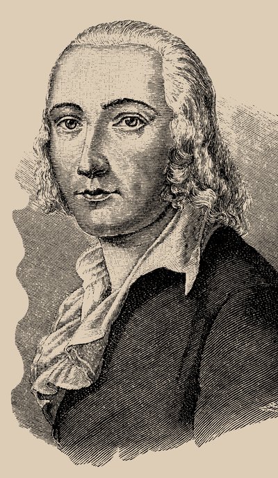 Friedrich Hölderlin 1770-1843. alkotó: Unbekannt