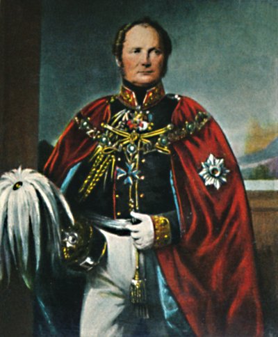 Friedrich Wilhelm IV., 1795-1861. - Krüger atya festménye, 1934. alkotó: Unbekannt