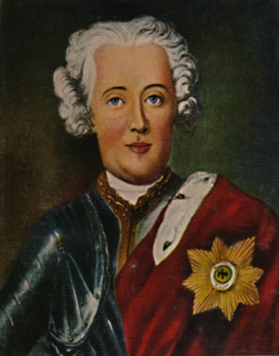 Nagy Frigyes 1712-1786 koronahercegként. - Pesne festménye, 1934. alkotó: Unbekannt