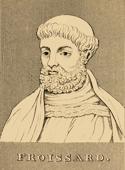 Froissard, c1337-c1405, 1830. alkotó: Unbekannt