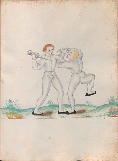 A Schemata varia artis athleticae et gladiatoriae -ból (Diagrams of Various Athletic and Gladiatorial Arts) alkotó: Unbekannt