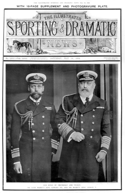 A The Illustrated Sporting and Dramatic News első borítója, 1910. május 14 alkotó: Unbekannt