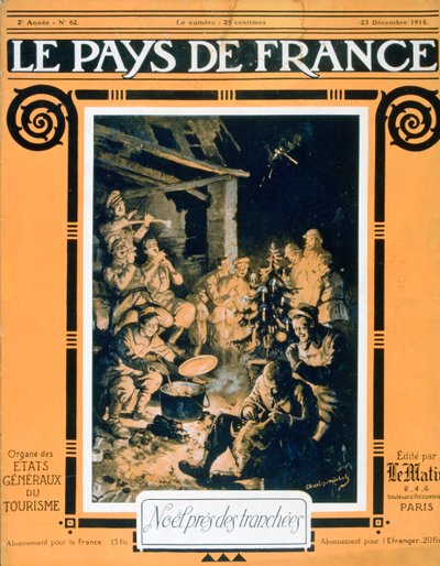 A Le Pays de France címlapja, 1915. december 23 alkotó: Unbekannt