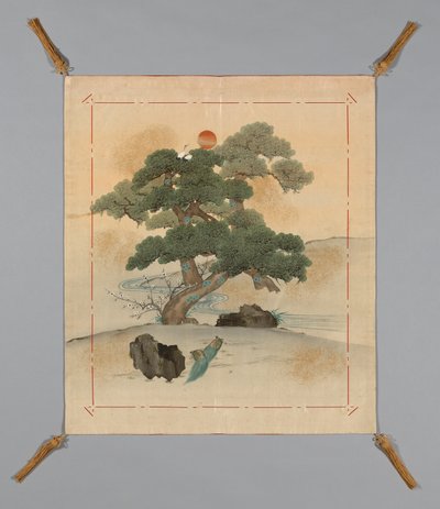 Fukusa technika ft por ver, Japán, air rly Meiji period 1868-1912, 186883. alkotó: Unbekannt