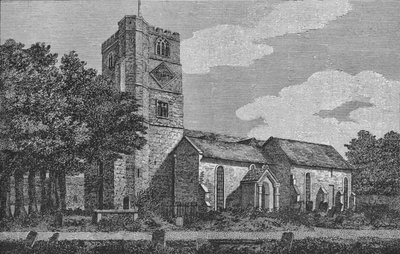A Fulham-templom 1812-ben, 1911-ben alkotó: Unbekannt