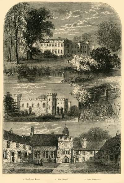 A Fulham-palota 1798-ban, 1878-ban. alkotó: Unbekannt