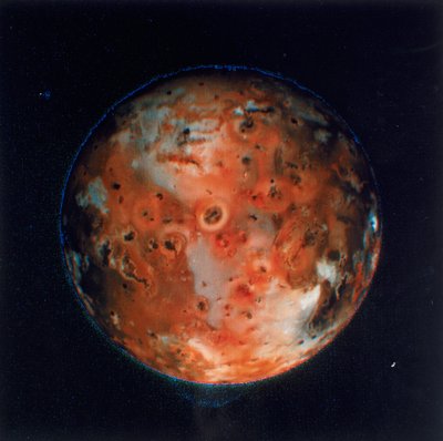 Az Io, a Jupiter egyik holdjának teljes képe, 1979 alkotó: Unbekannt