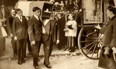 Terence MacSwiney temetése, Cork, Írország, 1920. október 31., 1933. alkotó: Unbekannt