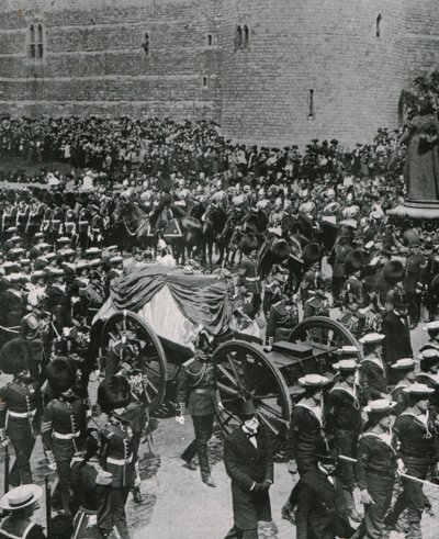 VII. Edward király temetési menete, Windsor, 1910. május 20. alkotó: Unbekannt