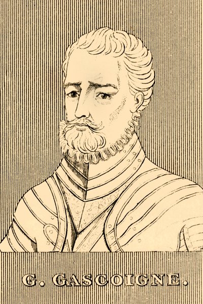 G. Gascoigne, c1535-1577, 1830. alkotó: Unbekannt