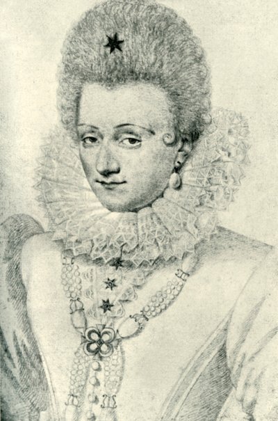 Gabrielle dEstrées, 1599, 1907. alkotó: Unbekannt