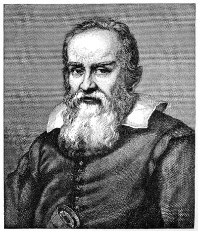 Galileo Galilei 1564-1642, 1882 alkotó: Unbekannt