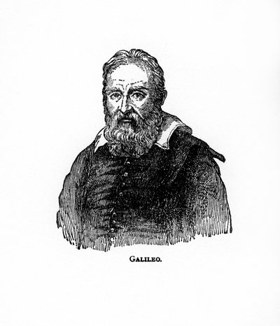 Galileo Galilei olasz fizikus, csillagász és filozófus, XX. alkotó: Unbekannt