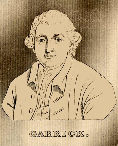 Garrick, 1717-1779, 1830. alkotó: Unbekannt