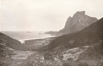 A Gavea-hegy és az Atlanti-óceán déli része, 1914 alkotó: Unbekannt