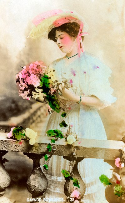 Gaynor Rowlands 1883-1906 angol színésznő, XX. század eleji alkotó: Unbekannt