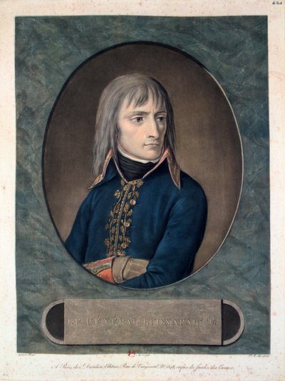 Bonaparte tábornok, 1798 alkotó: Unbekannt