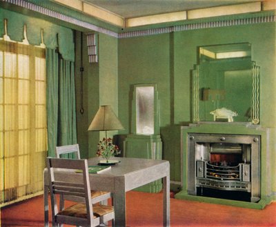 General Electric Cos Showroom, 1933 alkotó: Unbekannt