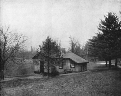 General Grants Log Cabin, Fairmount Park, Philadelphia, USA, 1900. sz. alkotó: Unbekannt