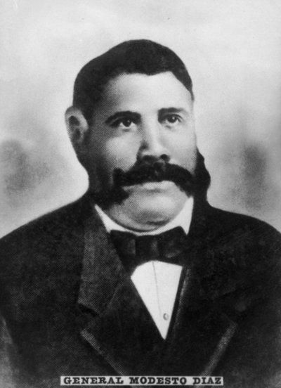 Modesto Diaz tábornok 1826-1892, a Kubai Felszabadító Hadsereg vezérőrnagya, c1910 alkotó: Unbekannt