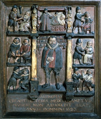 Általános Orvosi Sebészek jele, 1623. sz alkotó: Unbekannt