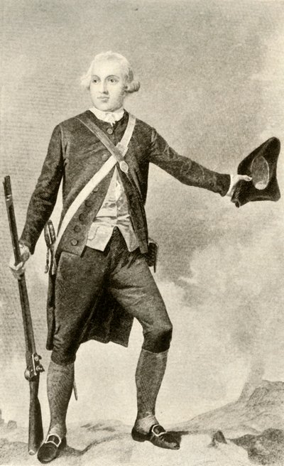 Warren tábornok, percember ruhájában, c1760, 1937. alkotó: Unbekannt