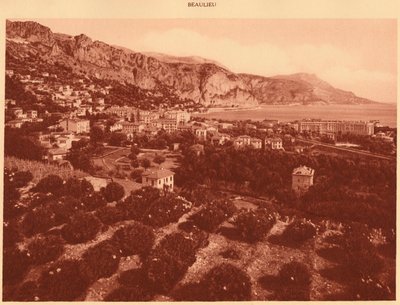 Általános nézet, Beaulieu, 1930. alkotó: Unbekannt