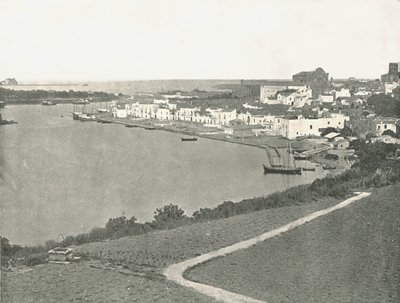 Általános nézet, Brindisi, Olaszország, 1895. alkotó: Unbekannt