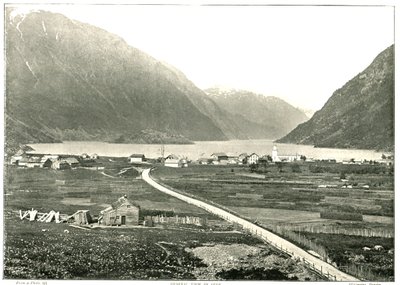 Általános nézet, Odde, Norvégia, 1895. alkotó: Unbekannt