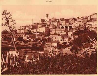 Grasse általános képe, 1930. alkotó: Unbekannt