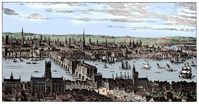 London általános képe, 1666, 1909. alkotó: Unbekannt