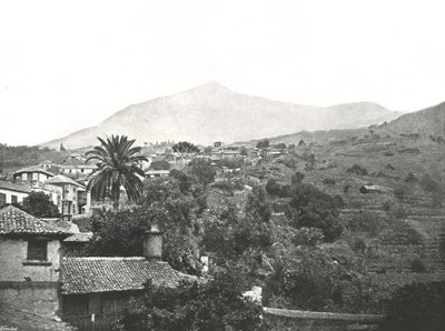 Általános nézet a csúcsról, Tenerife, Kanári-szigetek, Spanyolország, 1895. alkotó: Unbekannt