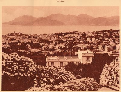 Általános kép a Cannes-i Pezouból, 1930. alkotó: Unbekannt