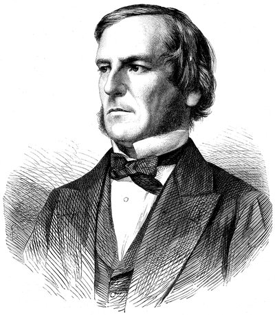 George Boole angol matematikus és logikus, 1865 alkotó: Unbekannt