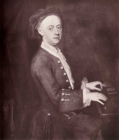 George Frederick Handel, 1720, 1919 alkotó: Unbekannt