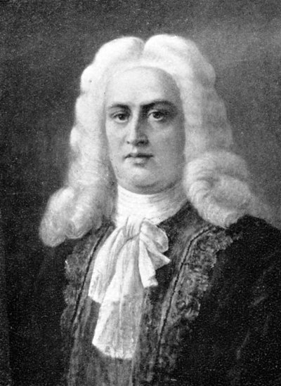 George Frideric Händel, 1685-1759, német barokk zeneszerző, 1909 alkotó: Unbekannt