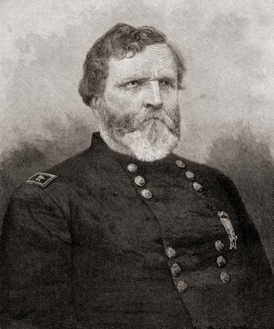 George Henry Thomas, a The Century Magazine-tól, 1887-ben megjelent (metszet) alkotó: Unbekannt