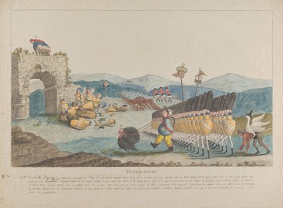 III. György a kancsók hadseregét vezeti, 1794. alkotó: Unbekannt