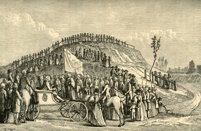 III. György és Charlotte királynő Eton Montemben, 1778, 1911. alkotó: Unbekannt