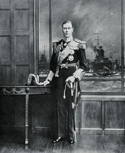 VI. György, a Királyi Haditengerészet flottatengernagya, 1936 alkotó: Unbekannt