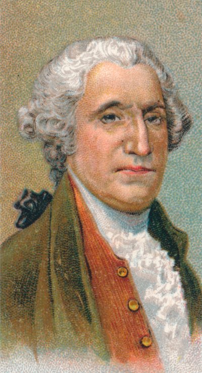 George Washington 1732-99, az Egyesült Államok első elnöke, 1924 alkotó: Unbekannt