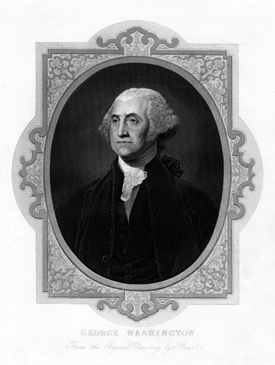 George Washington, az Egyesült Államok első elnöke, XIX alkotó: Unbekannt