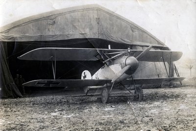 Német Albatros DV, Souilly, Franciaország, 1918. január 2 alkotó: Unbekannt