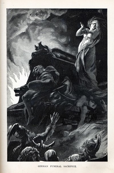 Német temetési áldozat, 1882 alkotó: Unbekannt